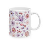 Flower designed Mug 11oz