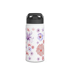 Flower designed, Stainless Steel Water Bottle