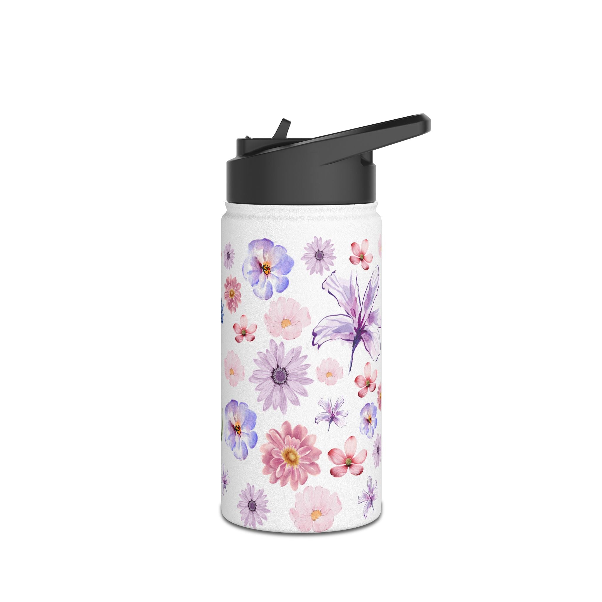 Flower designed, Stainless Steel Water Bottle