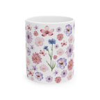 Flower designed Mug 11oz